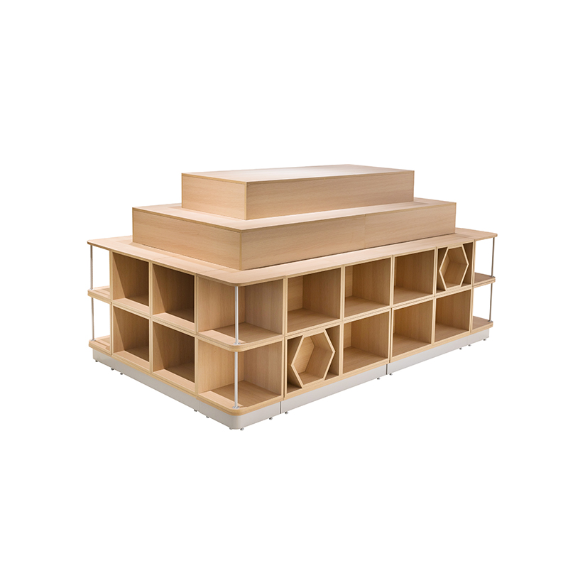 Display Stand Wood - Manufacturer Wholesale Square Wooden Exhibition Stand