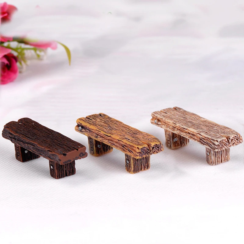 6Pcs Cute Wooden Chair Stool F - Bonsai Garden Bench 评论和价格