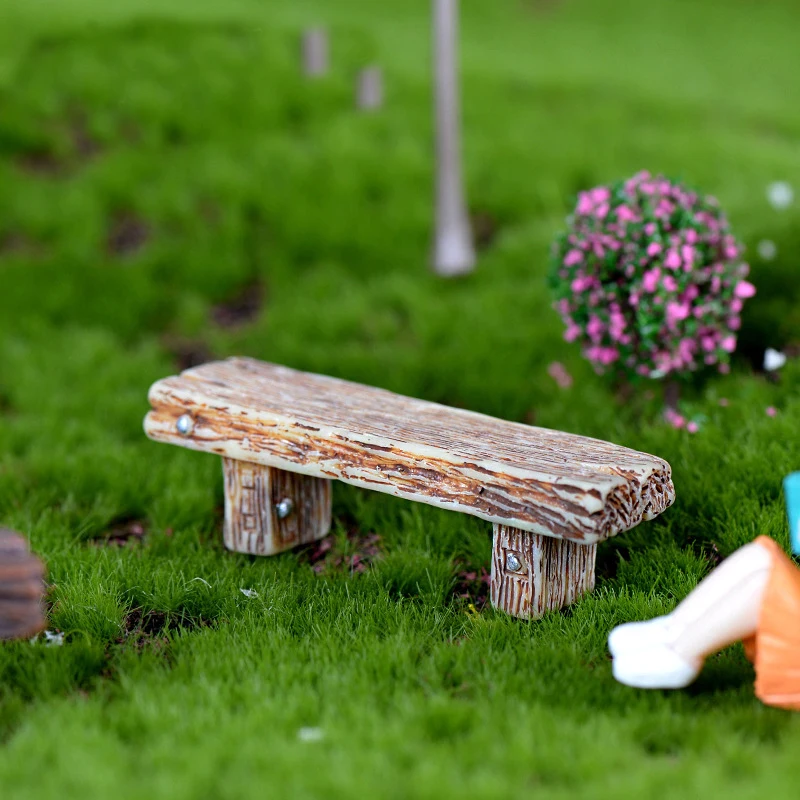 6Pcs Cute Wooden Chair Stool F - Bonsai Garden Bench 评论和价格
