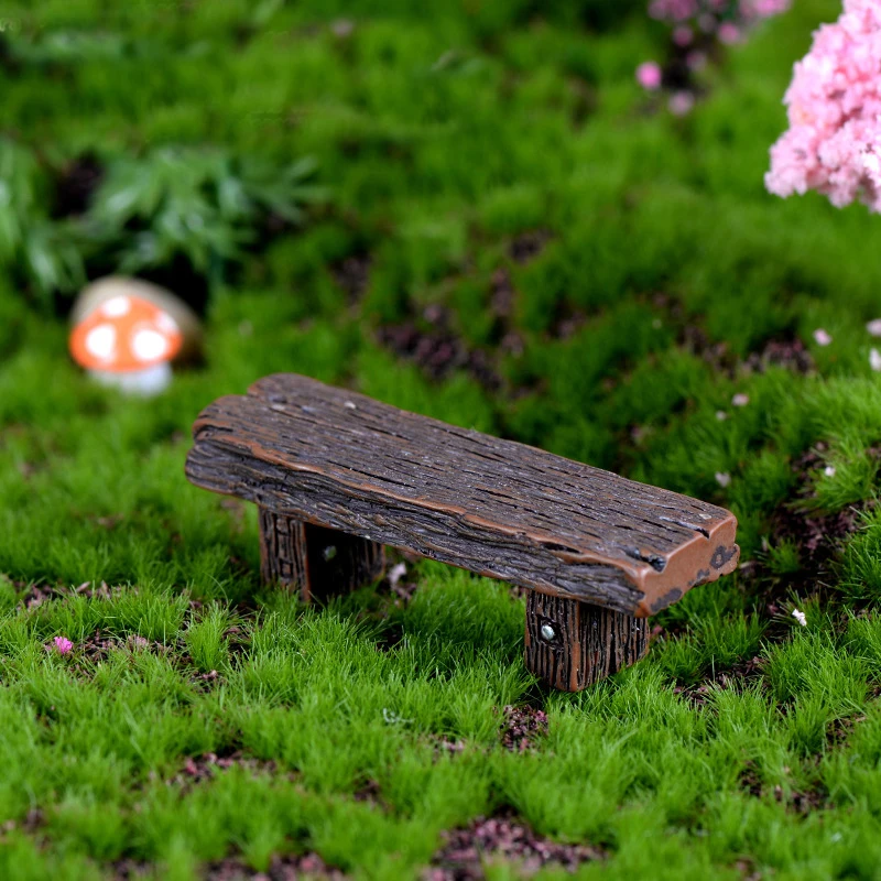 6Pcs Cute Wooden Chair Stool F - Bonsai Garden Bench 评论和价格