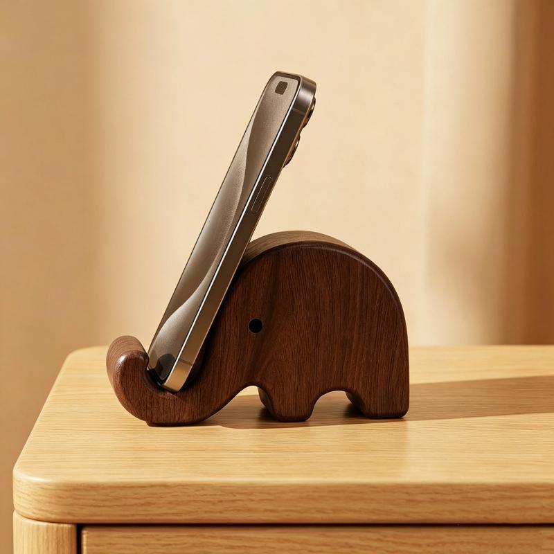 Simple Solid Wood Black Walnut - Display Stand Wood 评论和价格