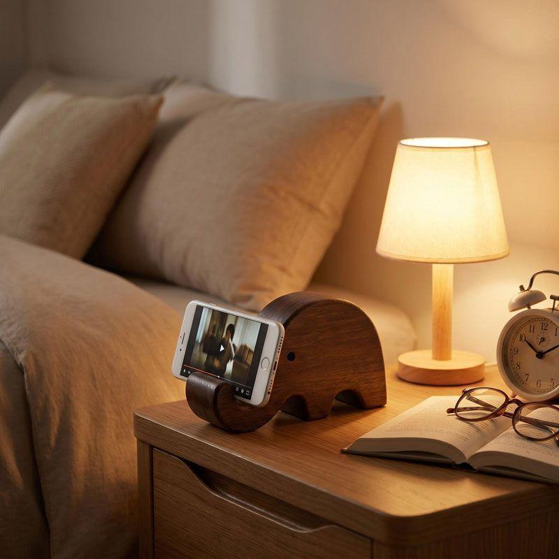 Simple Solid Wood Black Walnut - Display Stand Wood 评论和价格