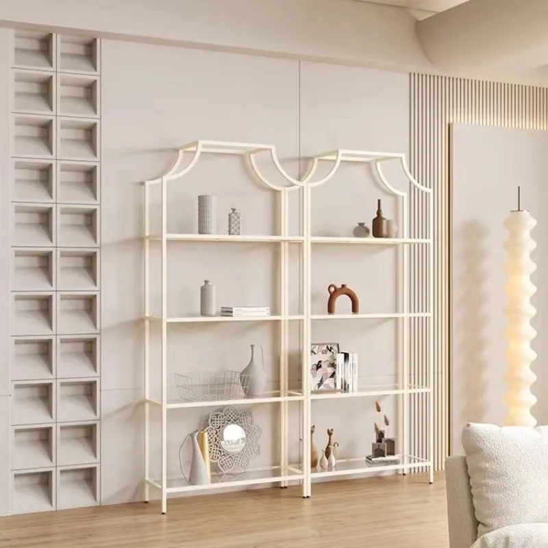 Modern Wrought Iron Floor Disp - Display Stand Wood 评论和价格