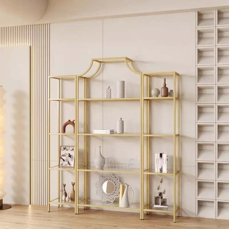 Modern Wrought Iron Floor Disp - Display Stand Wood 评论和价格