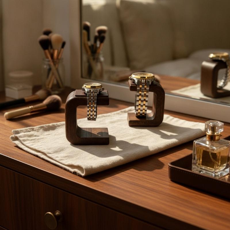 Decorative Solid Wooden Watch  - Display Stand Wood 评论和价格