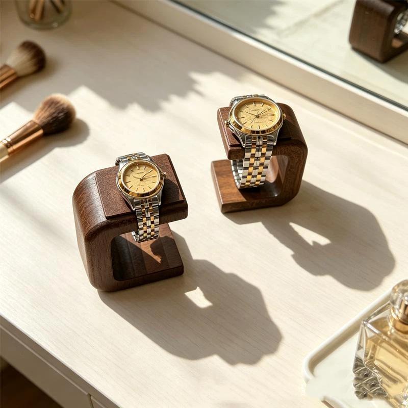 Decorative Solid Wooden Watch  - Display Stand Wood 评论和价格