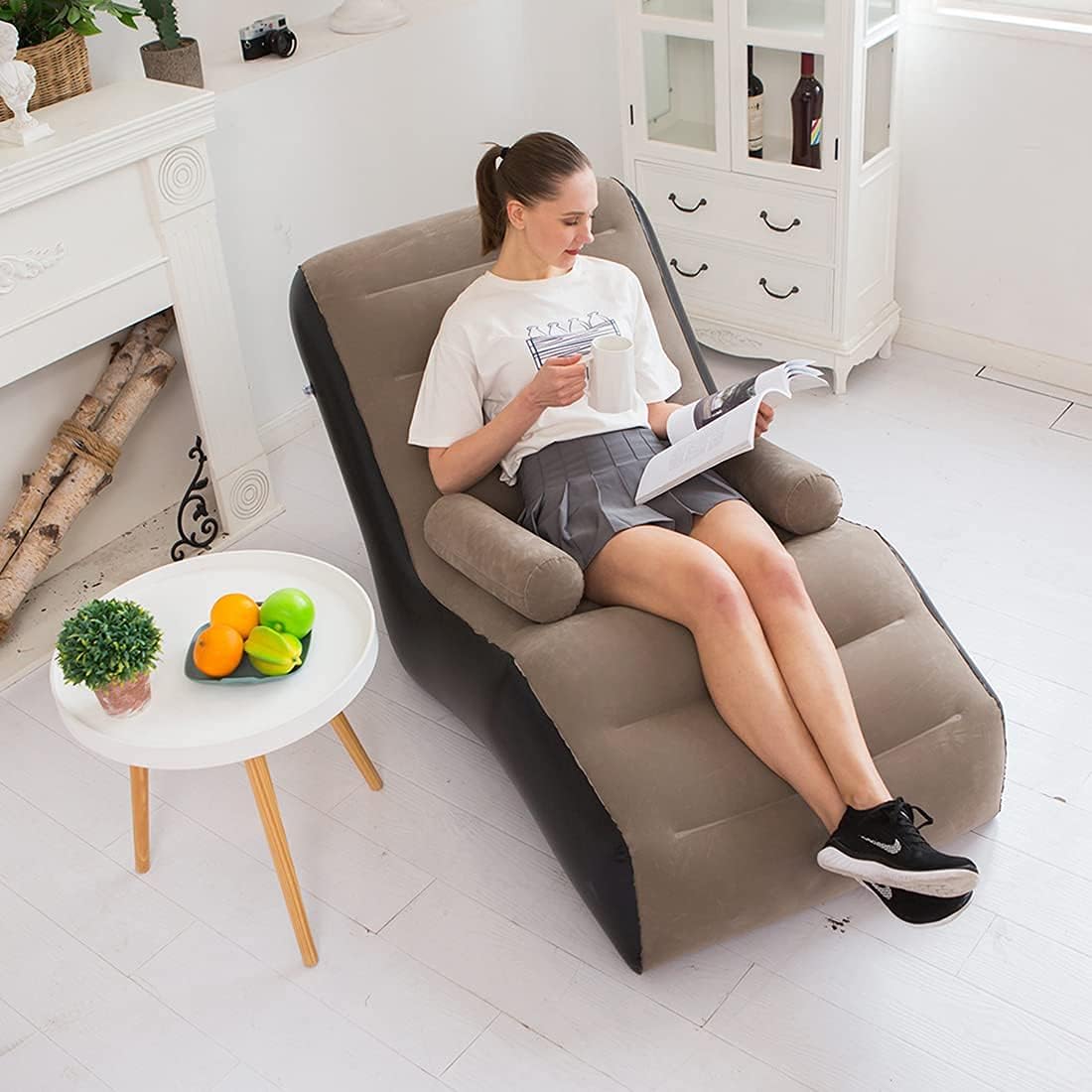 Folding Lazy Sofa,Inflatable L - Bonsai Garden Bench 评论和价格