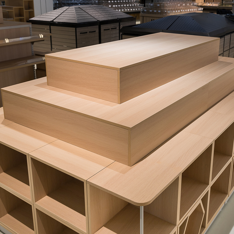 Manufacturer Wholesale Square  - Display Stand Wood 评论和价格